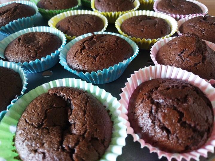 madalenas de chocolate